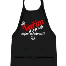 Já vařím - tvoje superschopnost? šikmý nápis