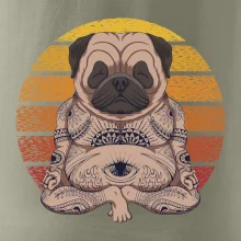 Yoga meditace - pug