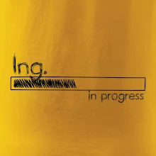 In progress  titul Ing. inženýr / inženýrka
