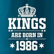 Kings are born in 1986