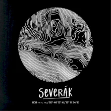 Severák - vrstevnice v kruhu