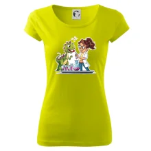 Chemik a dinosaurus - Holka