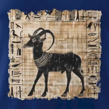 Egyptské hieroglyfy koza
