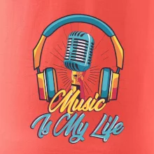 Music is my life sluchátka