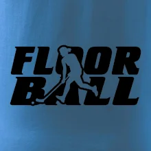 Floorball nápis rovný