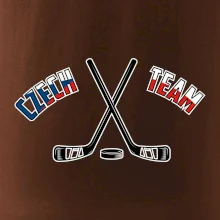 Czech team - hokejky a puk