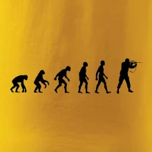 Evoluce vojáka - stojící Evoluce vojáka - stojící