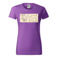 Mapa Báňské dráhy z Moravské Ostravy do Doubravy