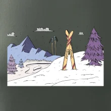 Panorama lyžování