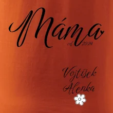 Máma od roku + jména dětí dole vlevo