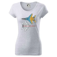 Mig 29 Fulcrum ze spoda a ze zhora