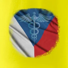 Hrdinové zdravotnictví - Česká vlajka (Pecka design)