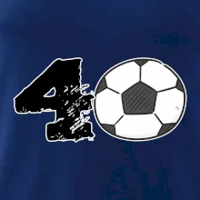 Fotbal kulaté narozeniny 40