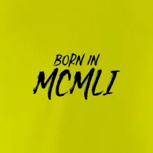 Born in - Římské číslo 1951