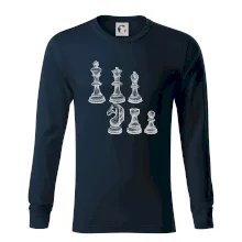 Šachové figurky kreslené