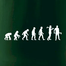 Evoluce dřevorubec - sekera