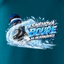Hokejová sněhová bouře