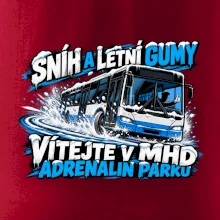 Sníh a letní gumy MHD adrenalin park