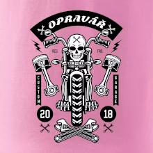 Lebka motorkář opravář