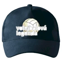 Volejbalová legenda - bílé písmo