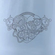 Steampunk srdce kreslené