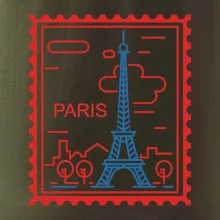 Paříž známka jednoduchá