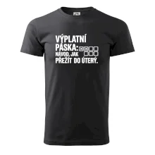 VÝPLATNÍ PÁSKA: Návod, jak přežít do úterý