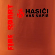 Hasiči (oheň,  Firesport, název sboru - vlastní nápis)