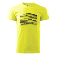 Stínované siluety Českých hor