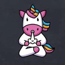 Yoga funící jednorožec