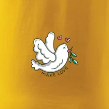 Holubice míru - make love