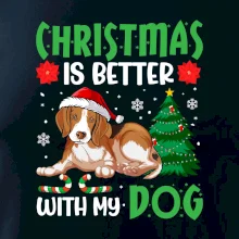 Christmas is better with my dog