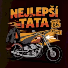Nejlepší táta - motorka - chopper