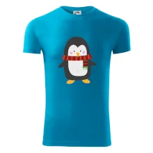 Tučňák se šálou