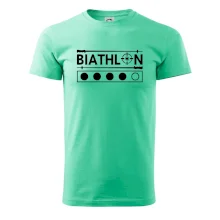 Biathlon terč a hůlky