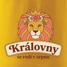 Královny se rodí v srpnu  - barevný lev