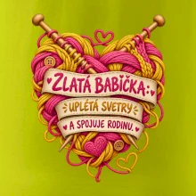 Zlatá babička uplétá svetry a spojuje rodinu