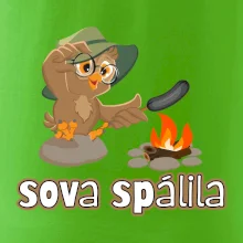 Sova spálila