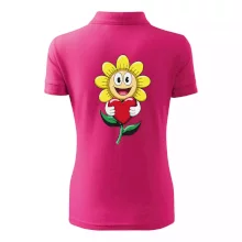 Parové triko - Včela a květina