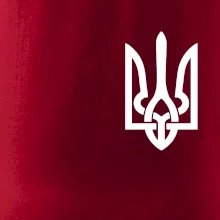 Ukrajina trojzubec prso