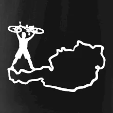 Cyklista - Mapa Rakouska