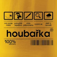 Čárový kód - Houbařka