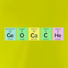 Geocache - periodická tabulka