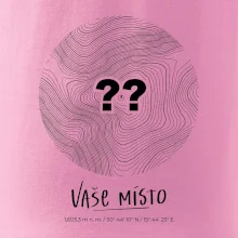 Vaše místo - vrstevnice v kruhu