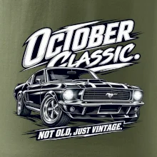 Říjnová klasika americký veterán muscle car