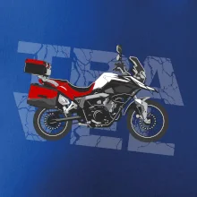 Cestovní enduro červená