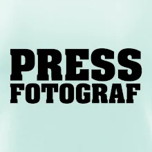 Novinář nápis - Press Fotograf