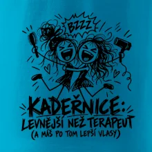 Kadeřnice levnější než terapeut - kreslené