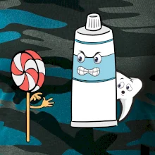 Lízátko pasta zuby