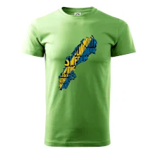 Mapy - názvy měst - Švédsko